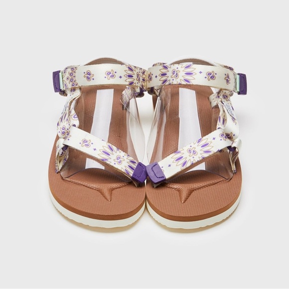Suicoke Purple and White Sandals - Picture 3 of 16